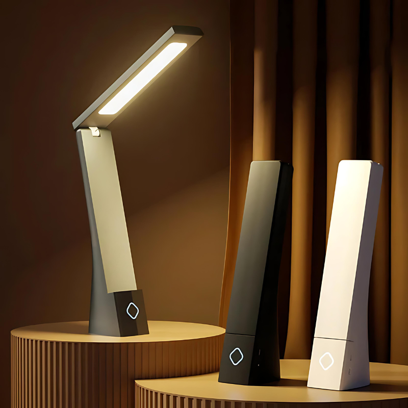 FoldLuxe – Modern Foldable Table Lamp with Touch Control and Elegant Design