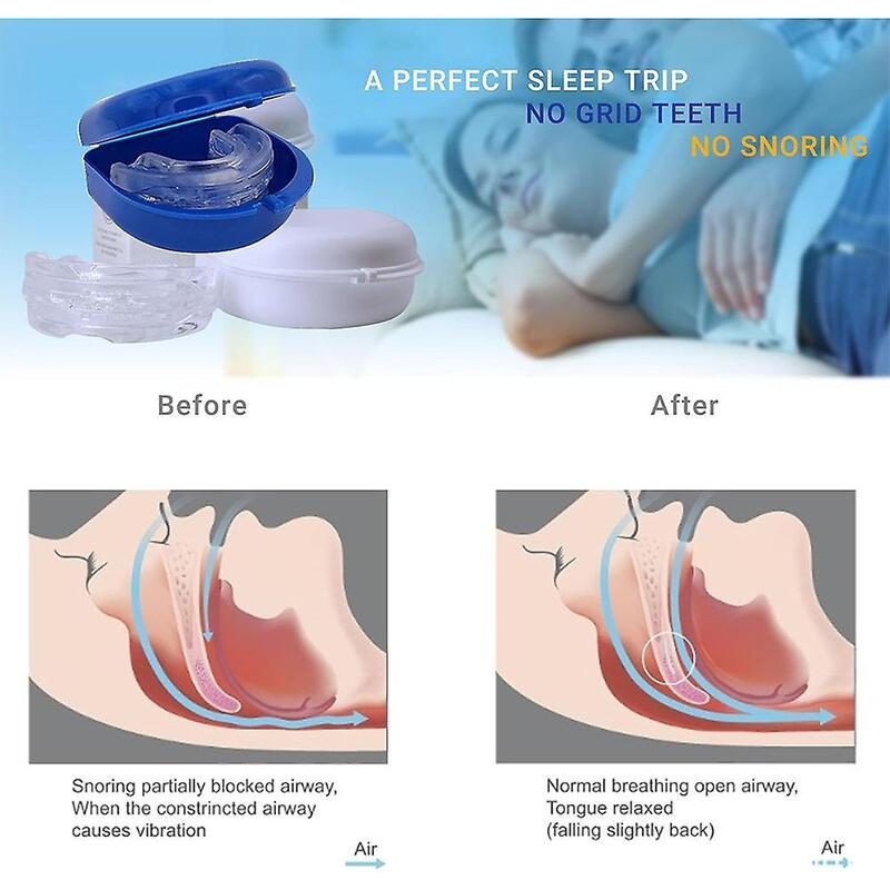 Anti-Snoring Mouthpiece - Natural Way to Sleep Better
