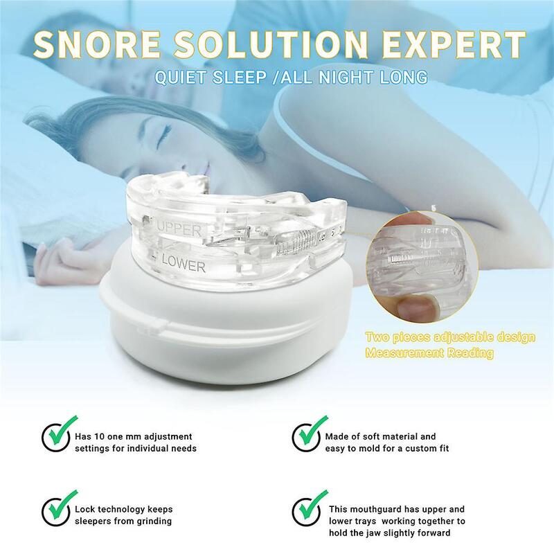 Anti-Snoring Mouthpiece - Natural Way to Sleep Better
