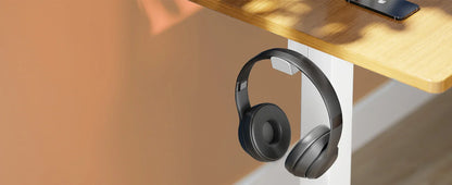 Electric Standing Desk - Height Adjustable 40x24 Inch Sit Stand Workstation with Memory Buttons