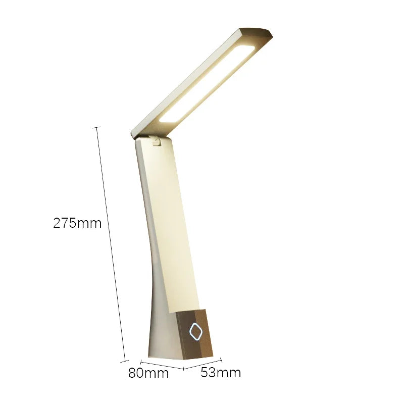 FoldLuxe – Modern Foldable Table Lamp with Touch Control and Elegant Design